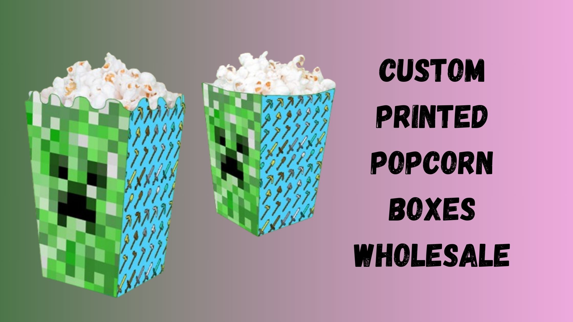 How Custom Printed Popcorn Boxes Enhance Your Brand